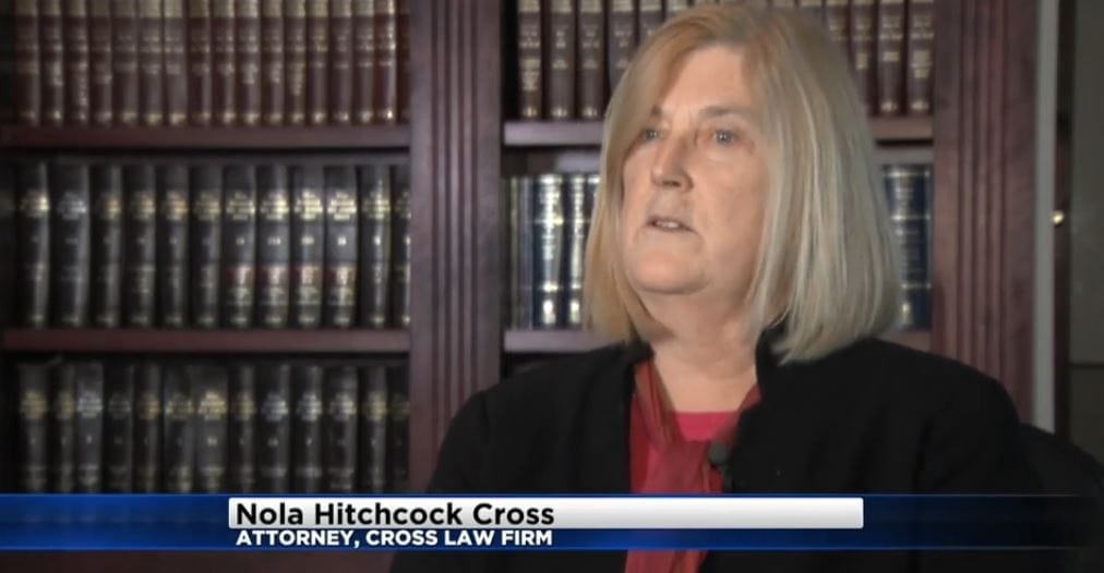 Attorney Nola Hitchcock Cross on the News